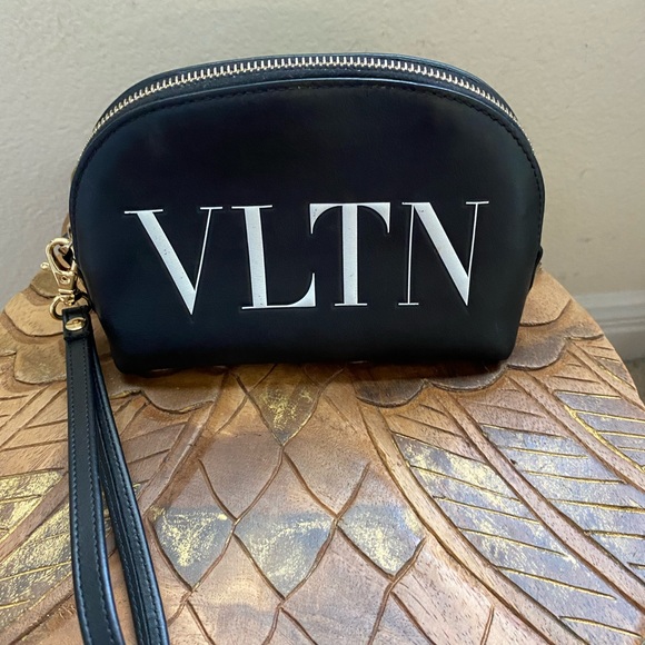 Valentino Leather Cosmetic Bag - Picture 8 of 12